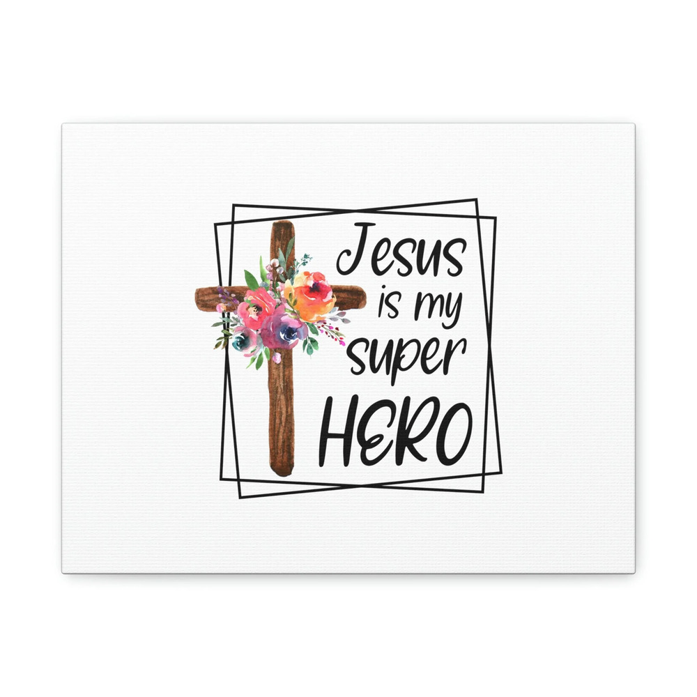 Scripture Walls Jesus Is My Super Hero Luke 19:10 Christian Wall Art Bible